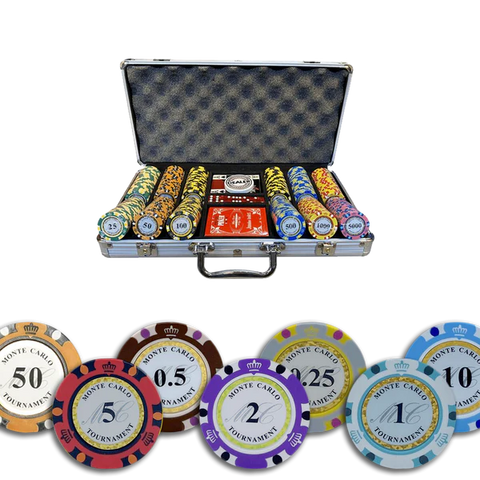 Poker Set Monte Carlo Cash Game 300